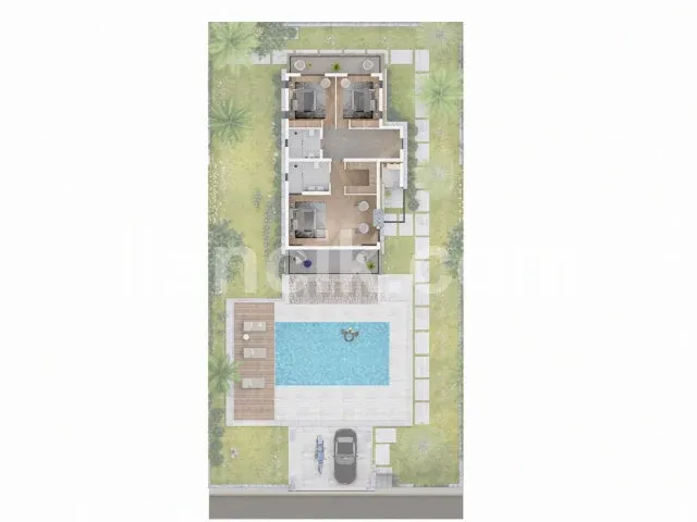 Satılık 4 Yatak Odalı Villa - Lapta, Girne - 9