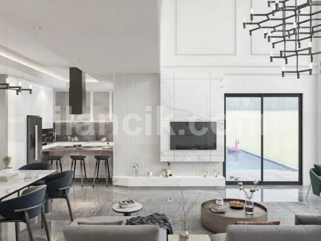 Edremit'te Satılık 4 Yatak Odalı Özel Havuzlu Villa
