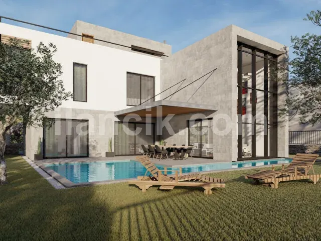 Girne Edremit'te Satılık 4 Yatak Odalı Lüks Villa - 19