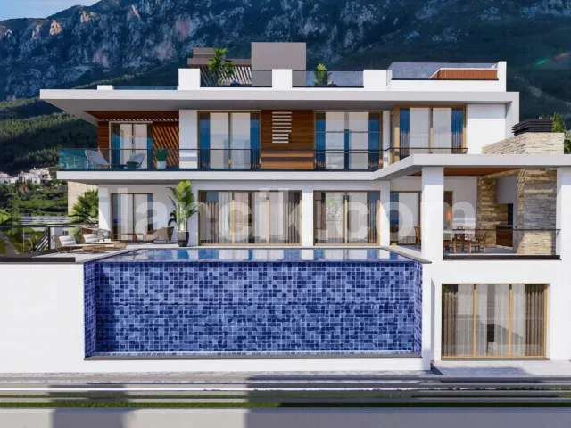 Satılık 5 Yatak Odalı Villa - Lapta, Girne - 4