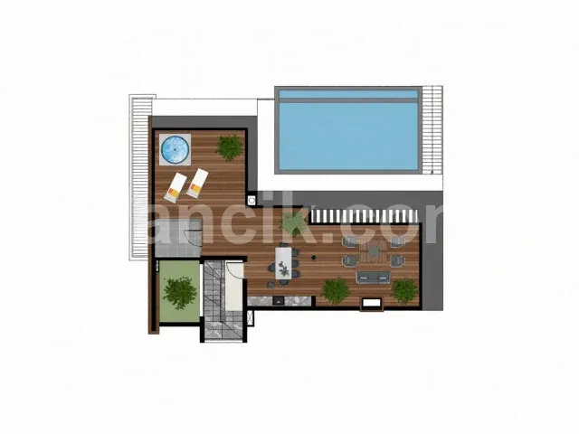 Satılık 5 Yatak Odalı Villa - Lapta, Girne - 8