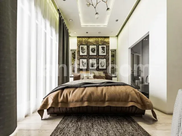 Alsancak'ta Satılık 3 Yatak Odalı Muhteşem Manzaralı Villa - 9