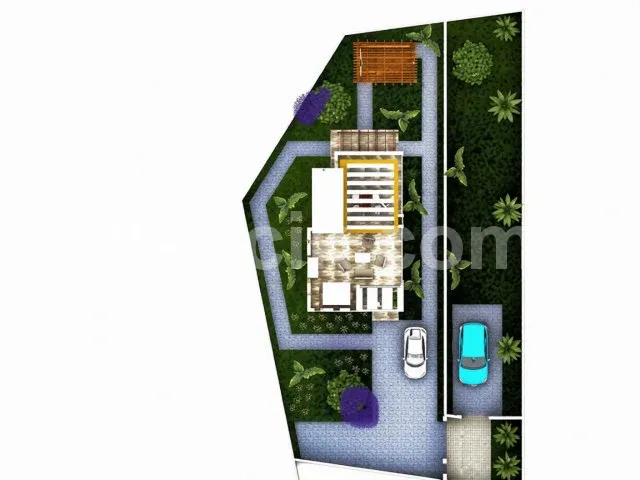 Alsancak'ta Satılık 3 Yatak Odalı Muhteşem Manzaralı Villa - 15