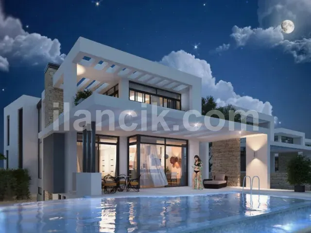 Çatalköy'de Satılık 3 Yatak Odalı Havuzlu Villa - 2
