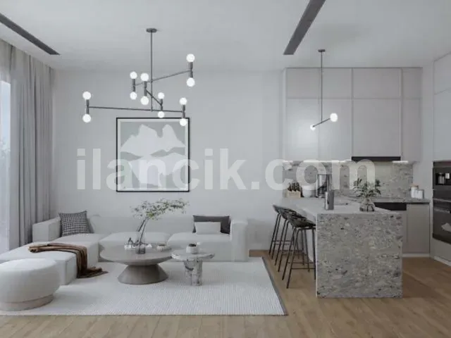 Karşıyaka'da Satılık 1+1 Dağ ve Deniz Manzaralı Daire - 12