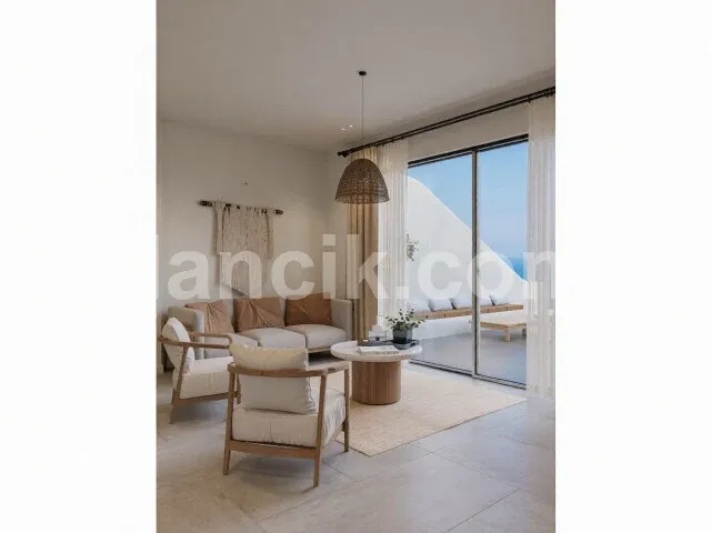 Kayalar'da Satılık İkiz Villa - Özel Havuzlu ve Teraslı - 14