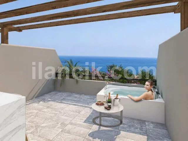 Satılık Duplex Penthouse 1+1 - Esentepe, Girne - 7