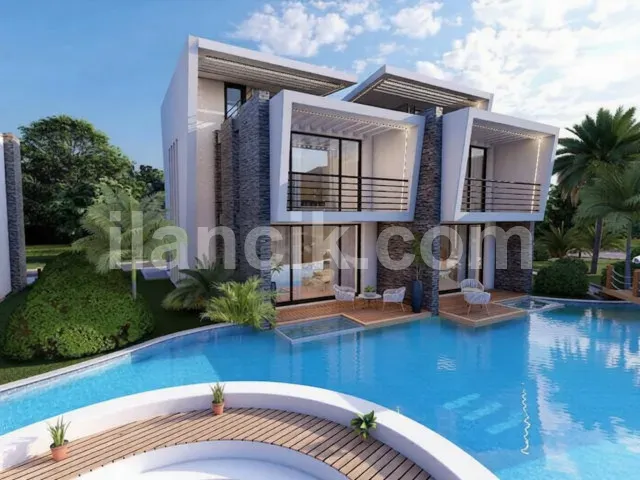 Satılık 2 Yatak Odalı İkiz Villa - Lapta, Girne