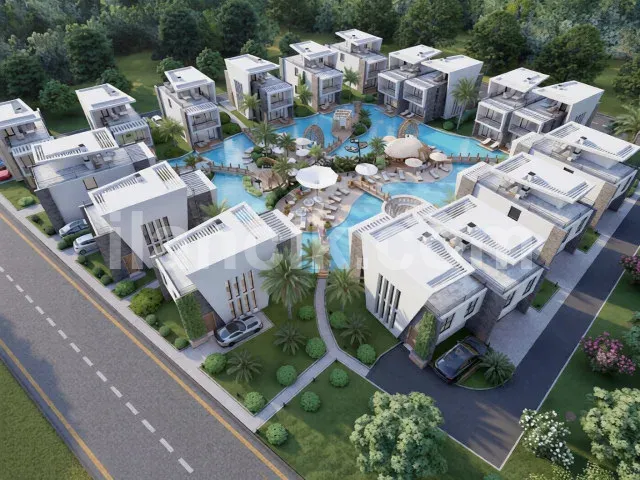 Satılık 2 Yatak Odalı İkiz Villa - Lapta, Girne - 4