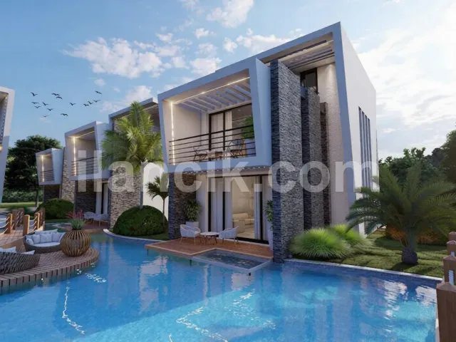 Satılık 2 Yatak Odalı İkiz Villa - Lapta, Girne - 5