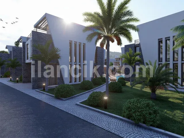 Satılık 2 Yatak Odalı İkiz Villa - Lapta, Girne - 6