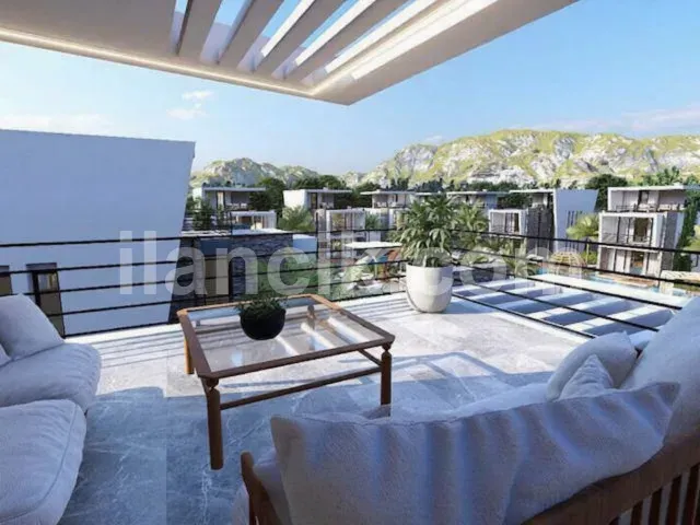 Satılık 2 Yatak Odalı İkiz Villa - Lapta, Girne - 7
