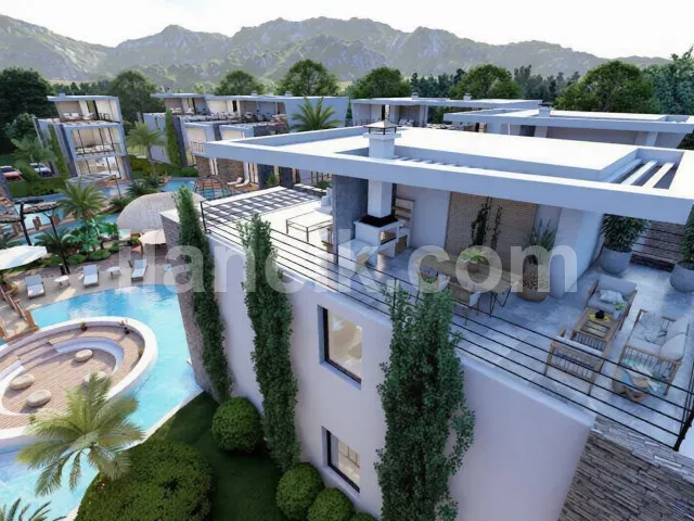 Satılık 2 Yatak Odalı İkiz Villa - Lapta, Girne - 10