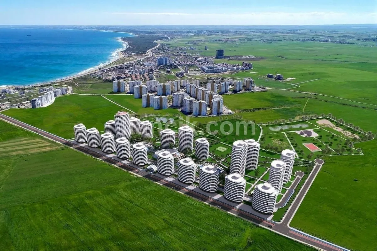 İskele Long Beach’te Denize Yakın Lüks Rezidans Projesi – Studio, 1-1 ve 2-1 Daire Seçenekleri Uzun Vade İmkanı - 3