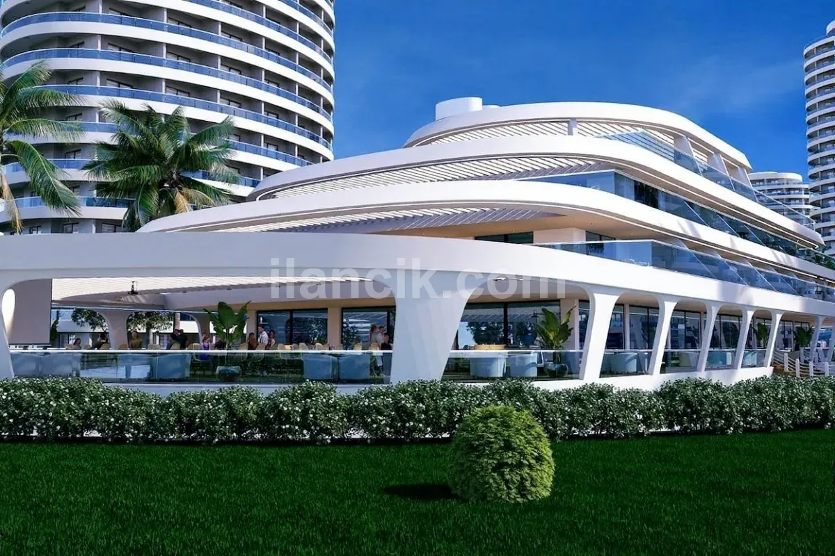 İskele Long Beach’te Denize Yakın Lüks Rezidans Projesi – Studio, 1-1 ve 2-1 Daire Seçenekleri Uzun Vade İmkanı - 4