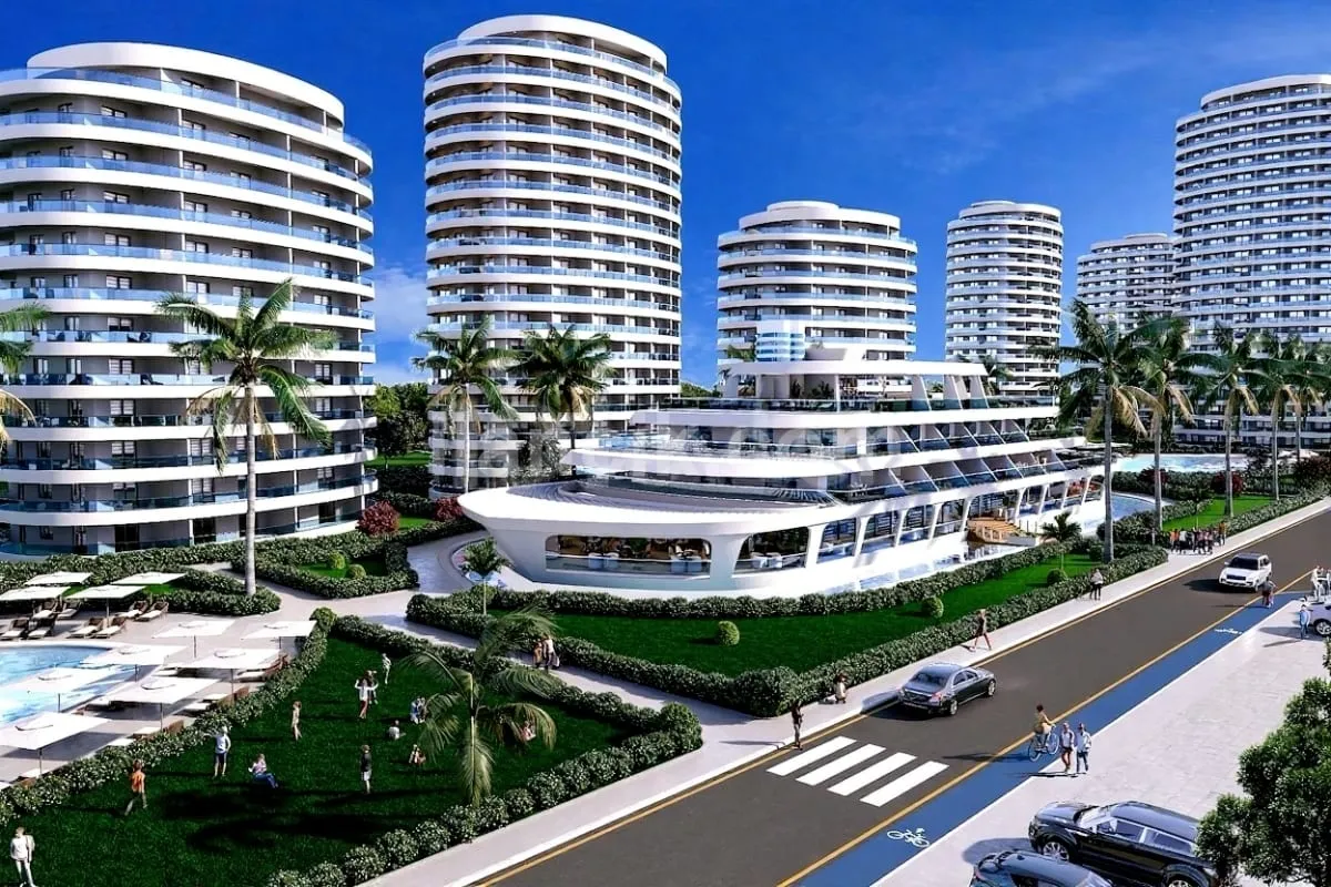 İskele Long Beach’te Denize Yakın Lüks Rezidans Projesi – Studio, 1-1 ve 2-1 Daire Seçenekleri Uzun Vade İmkanı - 5