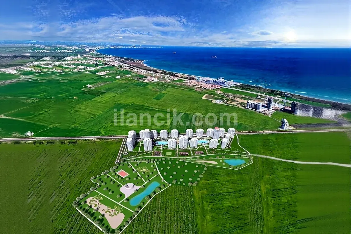 İskele Long Beach’te Denize Yakın Lüks Rezidans Projesi – Studio, 1-1 ve 2-1 Daire Seçenekleri Uzun Vade İmkanı - 7