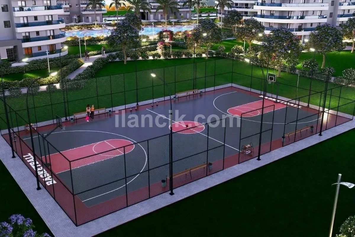 İskele Long Beach’te Denize Yakın Lüks Rezidans Projesi – Studio, 1-1 ve 2-1 Daire Seçenekleri Uzun Vade İmkanı - 8