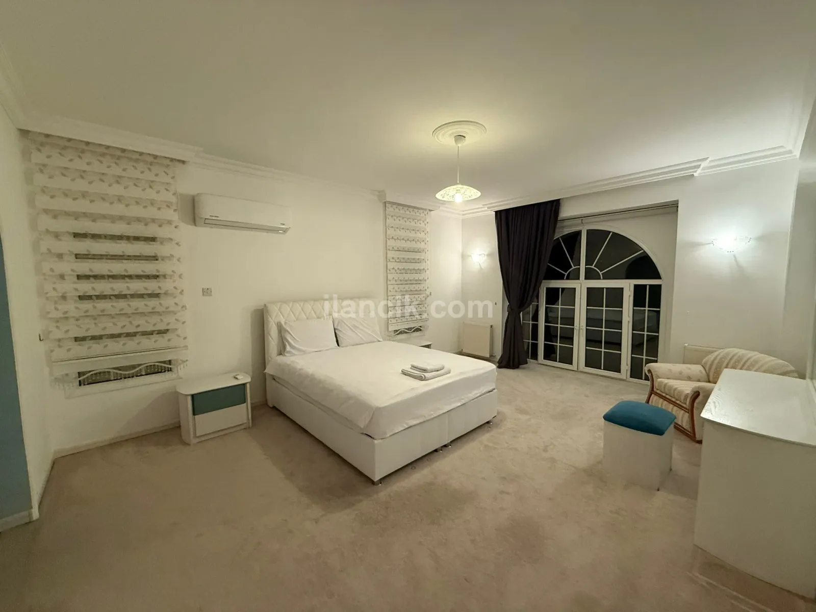 Girne Karşıyaka bölgesinde 3+1 günlük havuzlu kiralık villa - 10